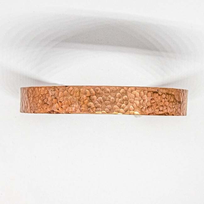 COPPER HAMMERED BRACELET KAB027
