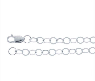 SS 3.5MM FLAT CABLE CHAIN