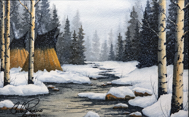 CONEJOS RIVER CAMP 14&quot; x 17.5&quot;