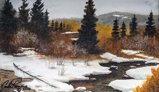 MIDDLE CREEK 11&quot; x 15&quot;