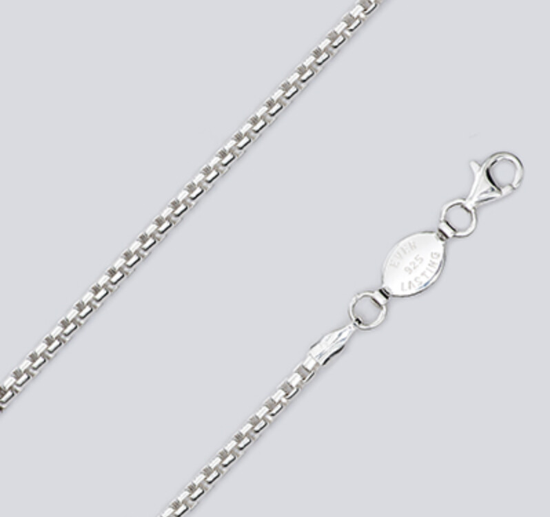 SS 2.5MM RND BOX CHAIN
