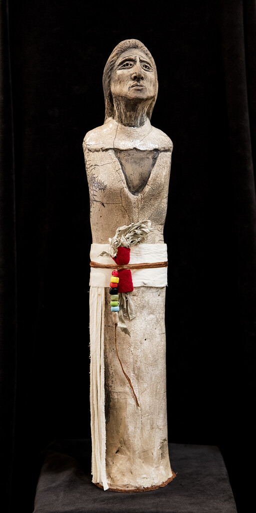&quot;HOLY LADY&quot; 20x5 Clay Sculpture