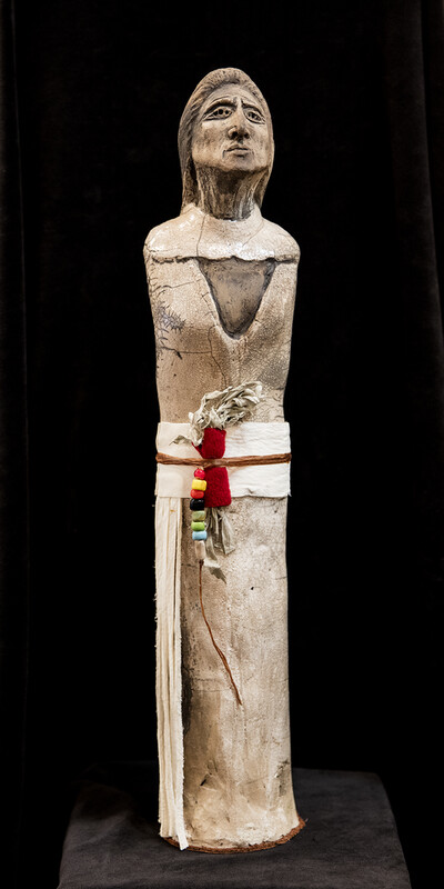 &quot;HOLY LADY&quot; 20x5 Clay Sculpture