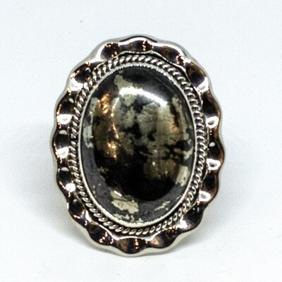 SILVER RING NAR506 NAVAJO - RB