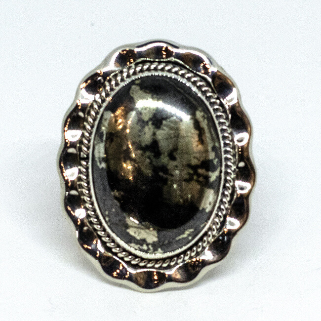 SILVER RING NAR506 NAVAJO - RB