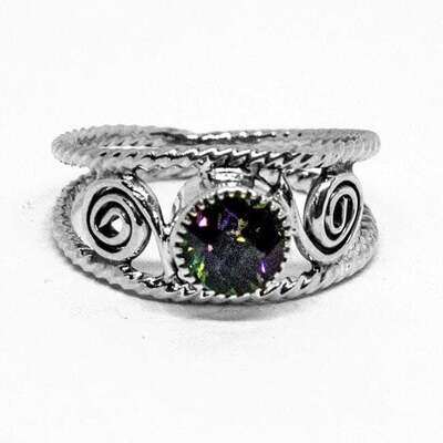 SILVER RING NAVAJO - BUCKY BELIN