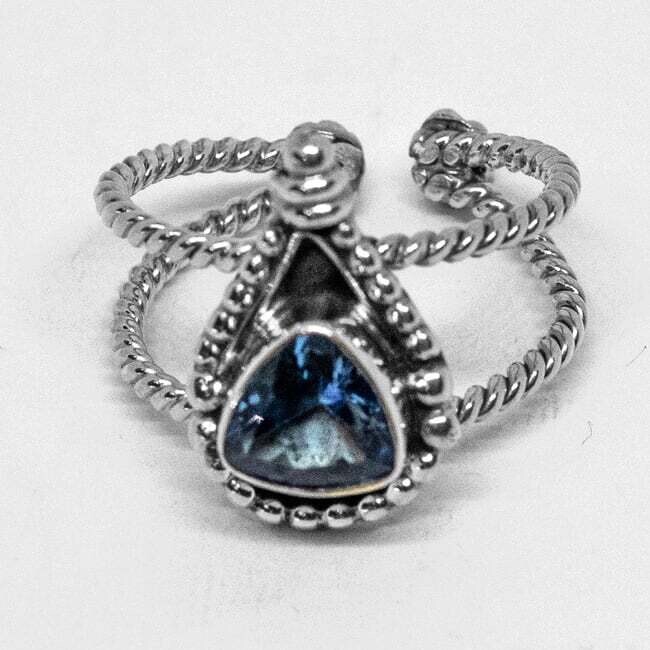 SILVER RING NAVAJO - R. ALACHEE