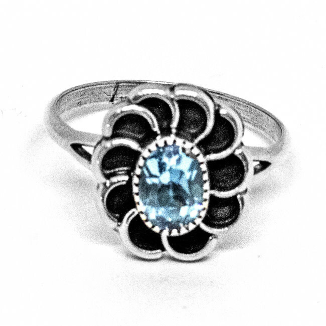 SILVER RING NAVAJO - SADIE JIM