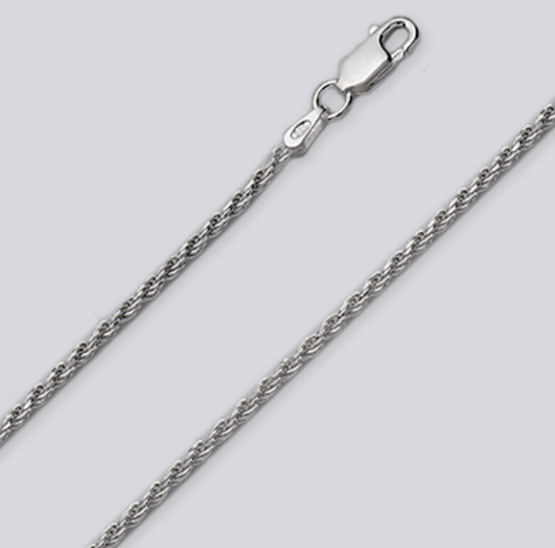 SS 1.7MM DIA CUT ROPE CHAIN