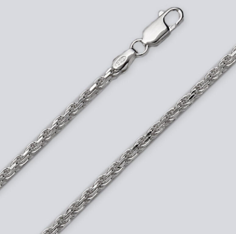SS 2.8MM DIA CUT ROPE CHAIN