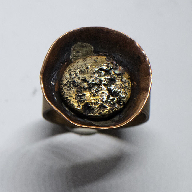 MIXED METALS RING KAR003-9