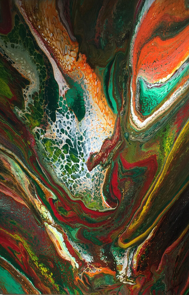 CAVE DWELLING 36&quot; x 24&quot;