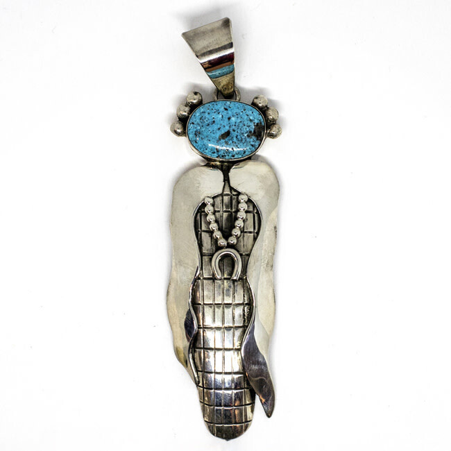 SILVER PENDANT NAVAJO - ALEX SANCHEZ