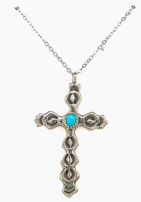 SILVER PENDANT NAVAJO-ANNIE LINCOLN