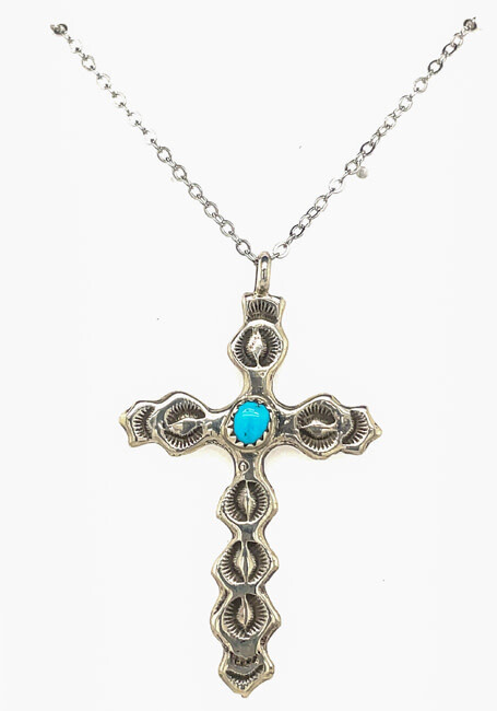 SILVER PENDANT NAVAJO-ANNIE LINCOLN