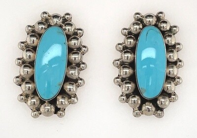 SILVER EARRINGS NAVAJO-SHENNA JACK