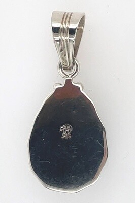 SILVER PENDANT NAVAJO - SAMUEL YELLOWHAIR