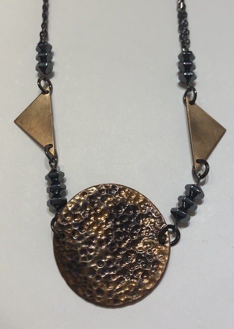 MIXED METALS NECKLACE KAN015