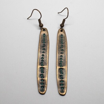 COPPER PATINA EARRINGS KAE069