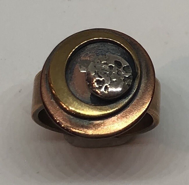 MIXED METALS RING KAR13-5.5