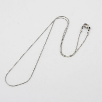 STAINLESS 1MM SNAKE CHAIN FJNHD-18