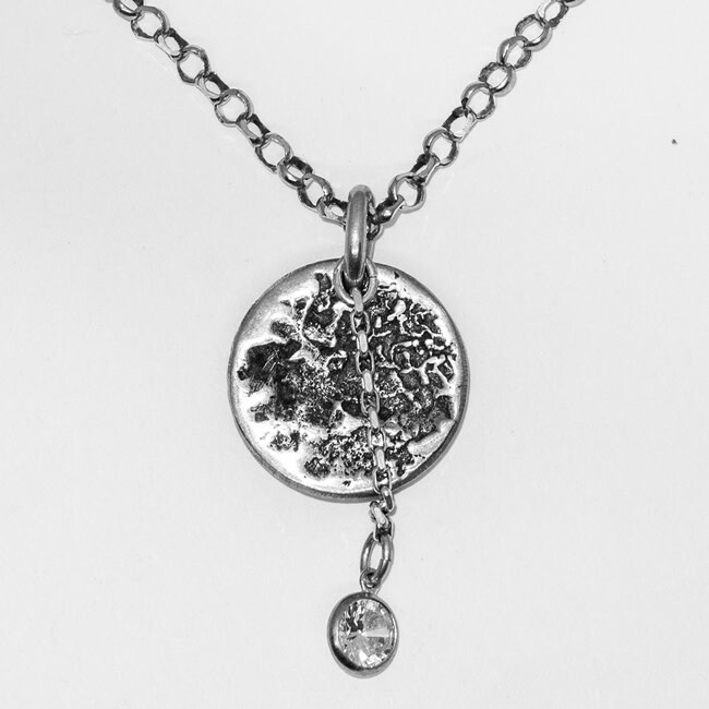 SILVER CORK NECKLACE ASN3-16