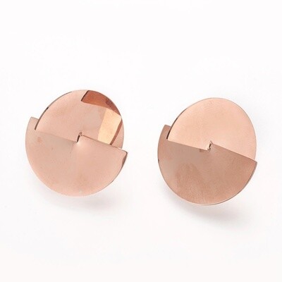 ROSE STAINLESS EARRINGS FJEE5
