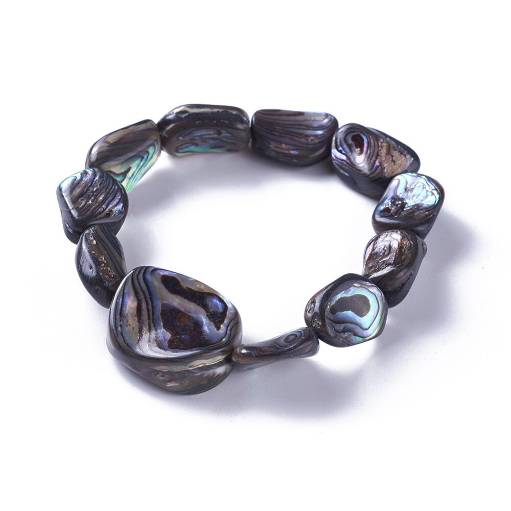 ABALONE STRETCH BRACELET FJBTC