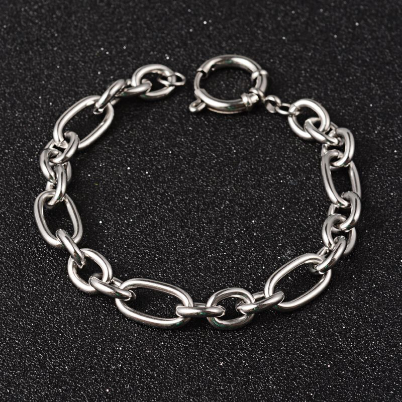STAINLESS LINK BRACELET FJBZC