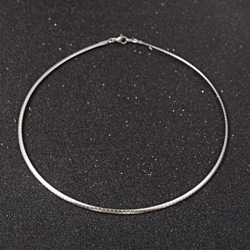 STAINLESS 3MM OMEGA CHAIN FJ3MM-18