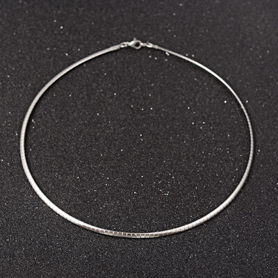 STAINLESS 3MM OMEGA CHAIN FJ3MM-18