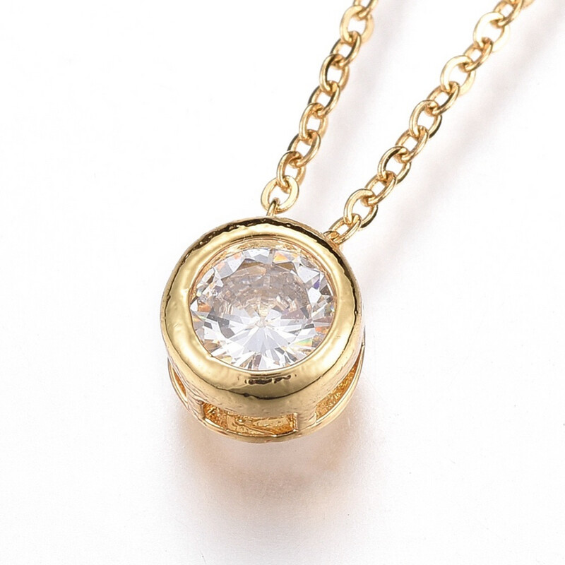 GOLD STAINLESS NECKLACE FJN70