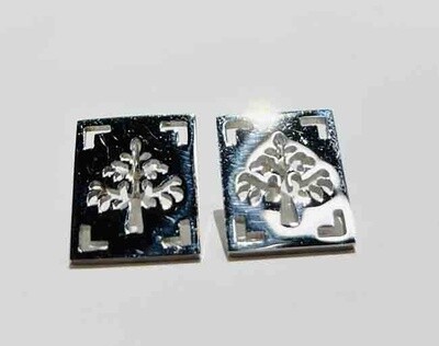 *STAINLESS TREE OF LIFE EARRINGS FJE1J