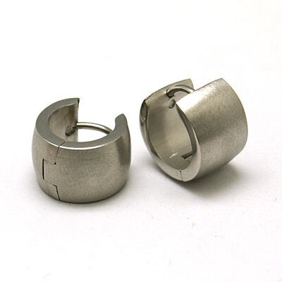 STAINLESS HUGGIE EARRINGS FJEHF