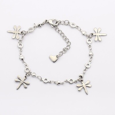 STAINLESS DRAGONFLY BRACELET FJBDD