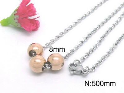 MIXED STAINLESS NECKLACE FJNHS-20