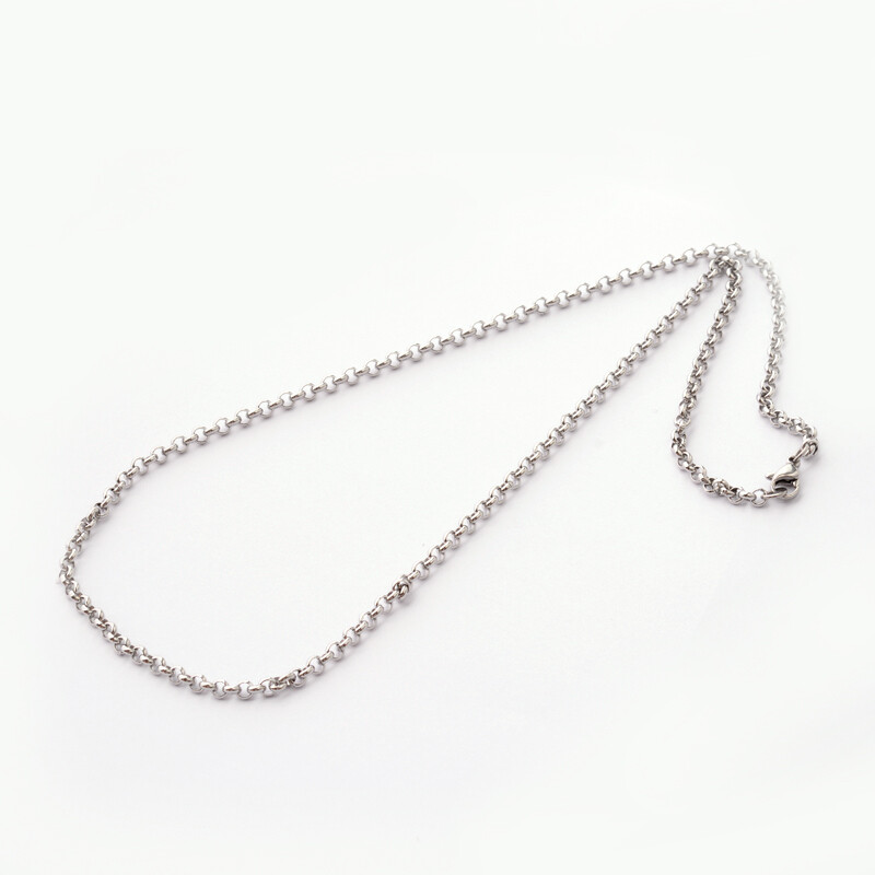 STAINLESS 3.5MM ROLO CHAIN FJNO-20