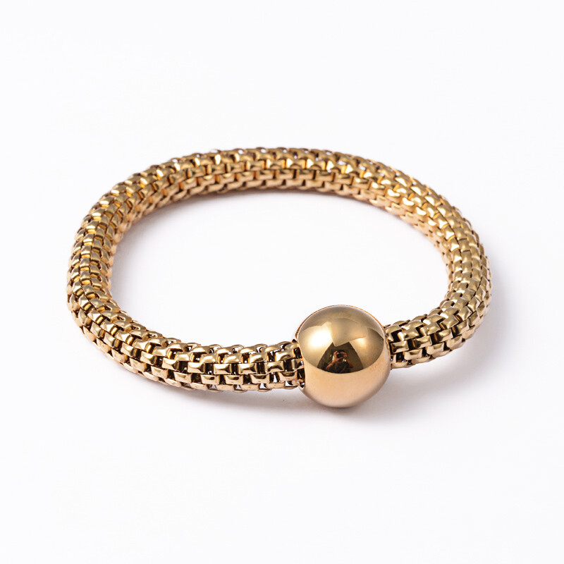 GOLD STAINLESS BRACELET FJBE7