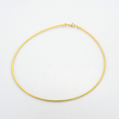 GOLD STAINLESS OMEGA CHAIN FJGD2-16
