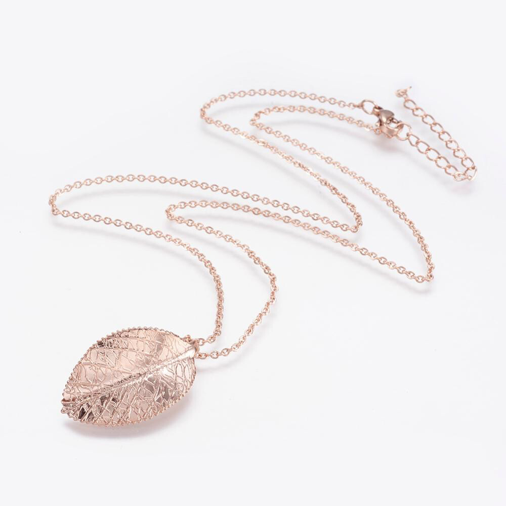 ROSE STAINLESS NECKLACE FJN5A