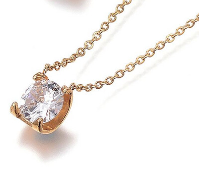 GOLD STAINLESS NECKLACE FJN3J