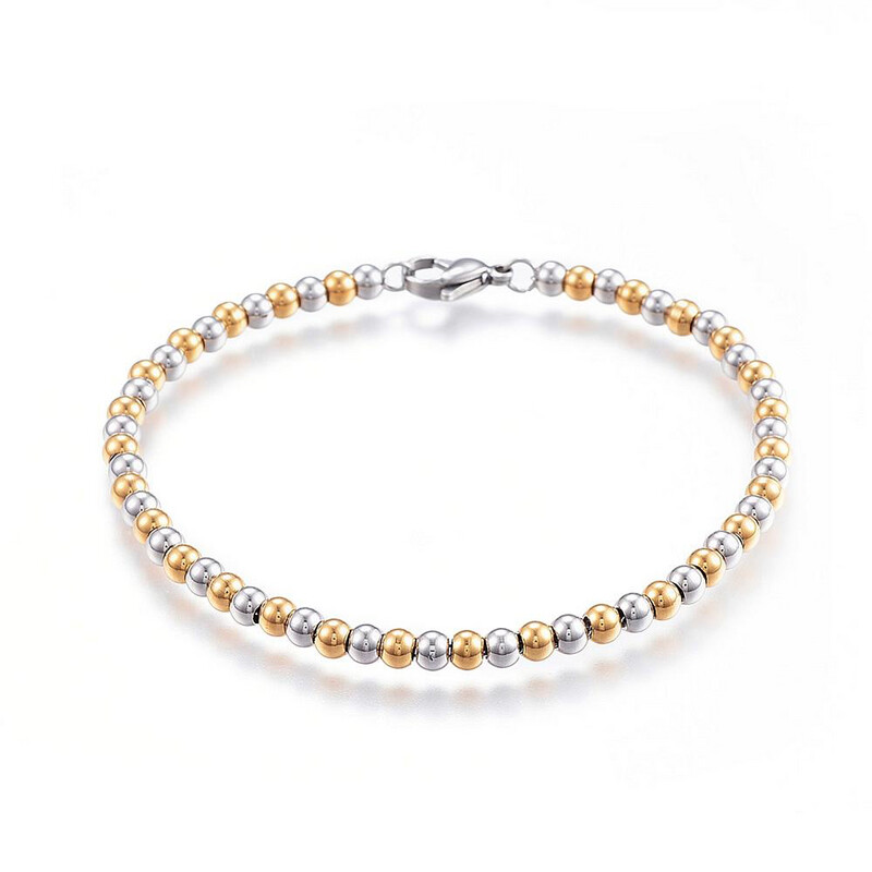 MIXED  STAINLESS BRACELET FJB13
