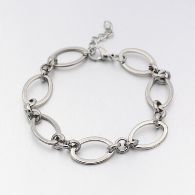 STAINLESS LINK BRACELET FJBZG