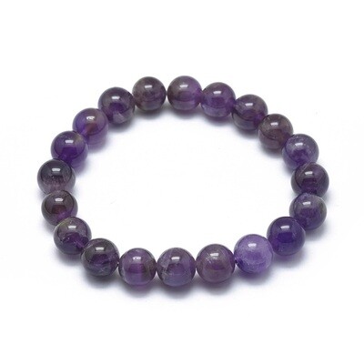 AMETHYST STRETCH BRACELET FJBDH