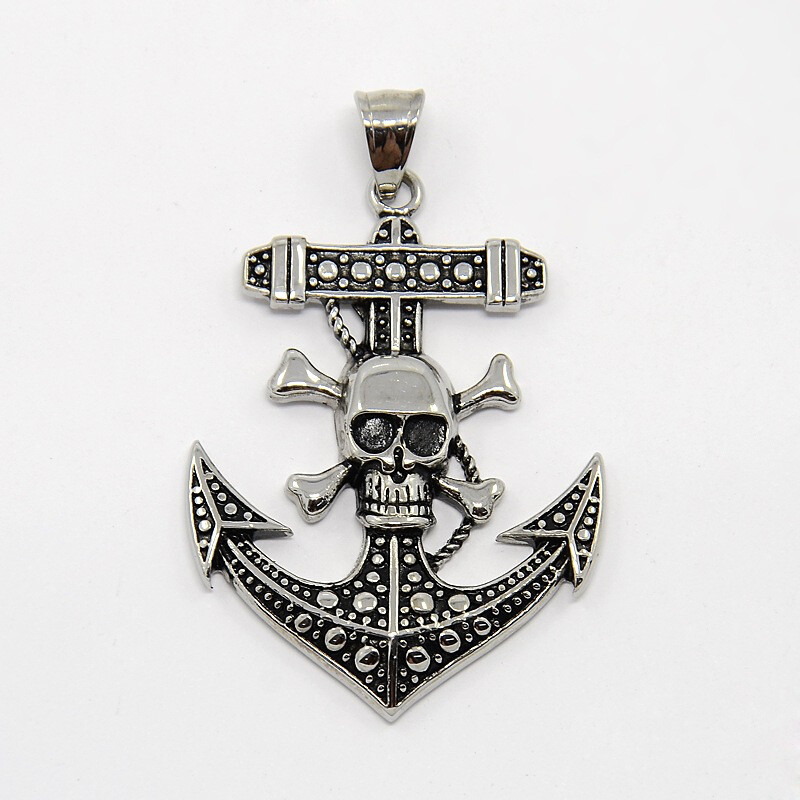 *STAINLESS ANCHOR PENDANT FJP50