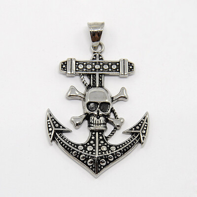*STAINLESS ANCHOR PENDANT FJP50
