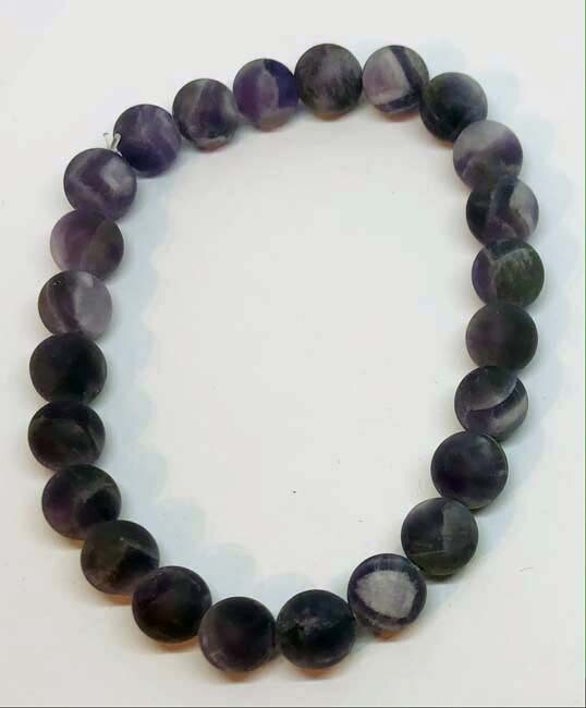 AMETHYST STRETCH BRACELET FJBTB