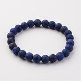 LAPIS  MATTE STRETCH BRACELET