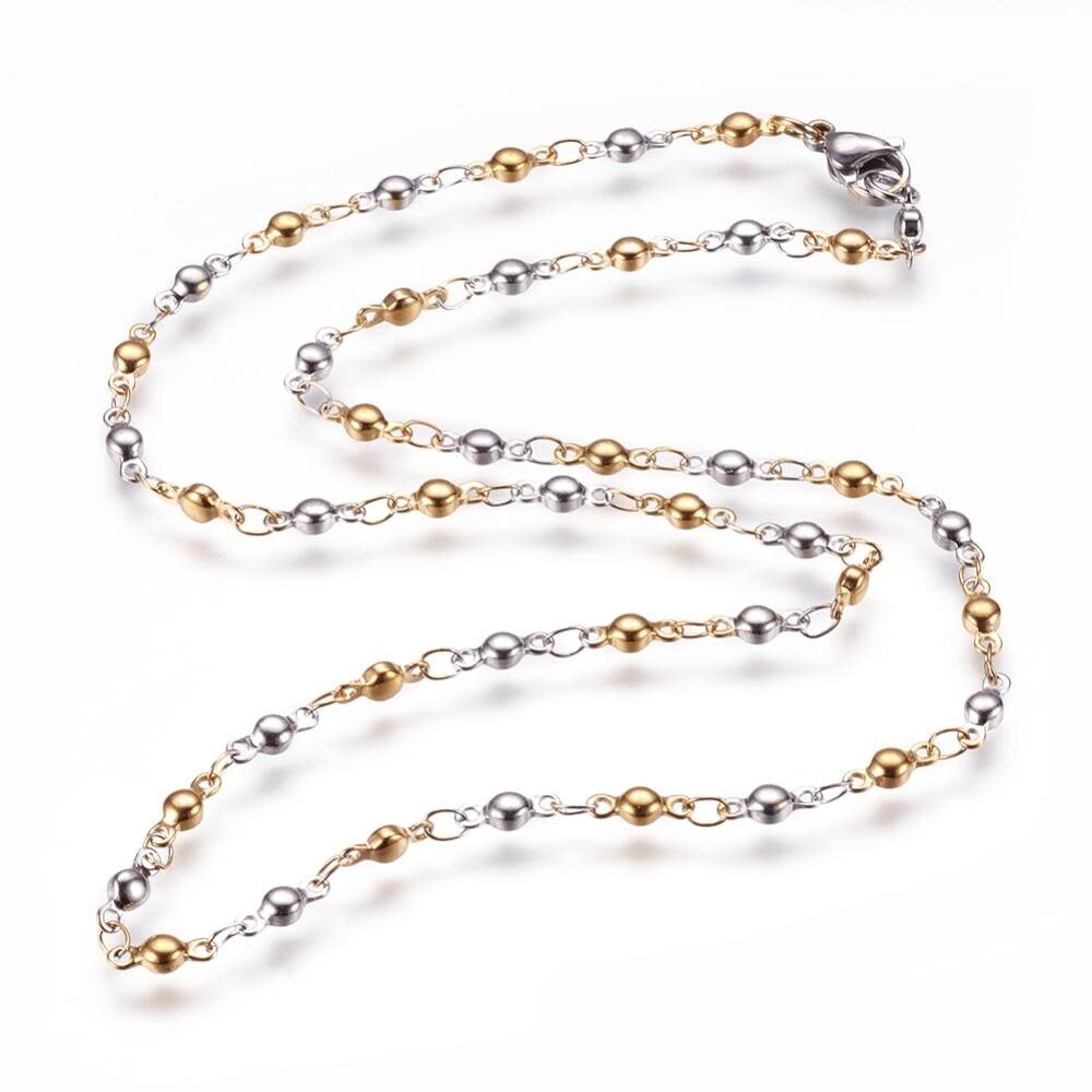MIXED STAINLESS CHAIN FJN2N-18