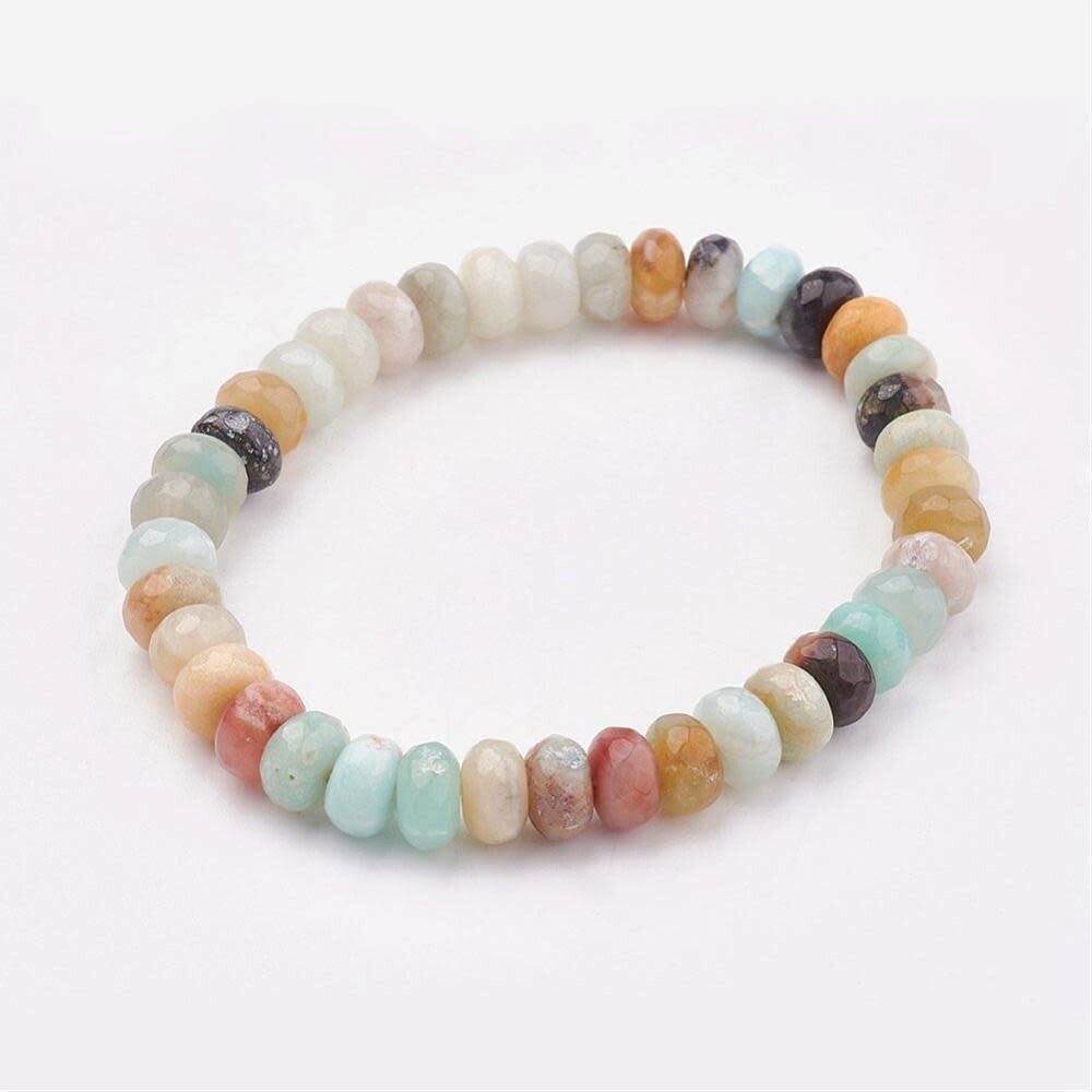 AMAZONITE STRETCH BRACELET FJB34